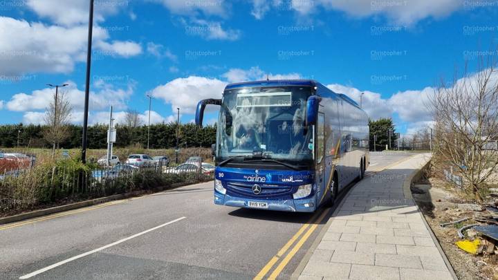 Image of Oxford Bus Company vehicle 30. Taken by Christopher T at 12.43.37 on 2022.03.17